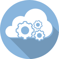 Logo for advantages of cloud-based software